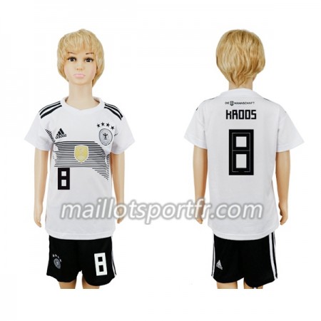 Maillot de Foot Allemagne Kroos 8 Enfant Domicile Coupe du monde 2018